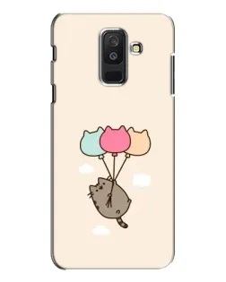 Чехол для Samsung Galaxy A6 Plus 2018 (A605) с картинкой «Пушин на шариках» Чехол для Samsung Galaxy A6 Plus 2018 (A605) с картинкой «Пушин на шариках»