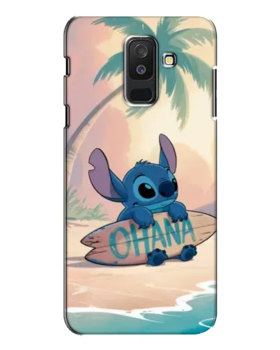 Чехол для Samsung Galaxy A6 Plus 2018 (A605) с картинкой «Стич на серфе» Чехол для Samsung Galaxy A6 Plus 2018 (A605) с картинкой «Стич на серфе»