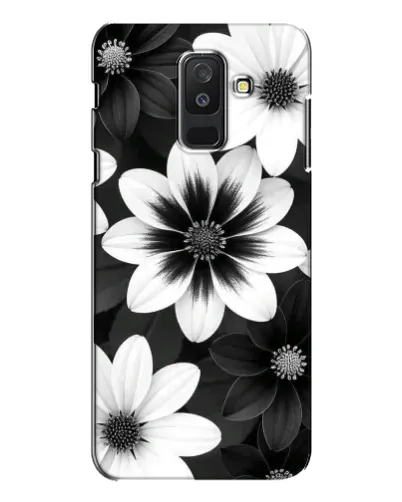 Чехол для Samsung Galaxy A6 Plus 2018 (A605) с картинкой «Монохромные астры» Чехол для Samsung Galaxy A6 Plus 2018 (A605) с картинкой «Монохромные астры»