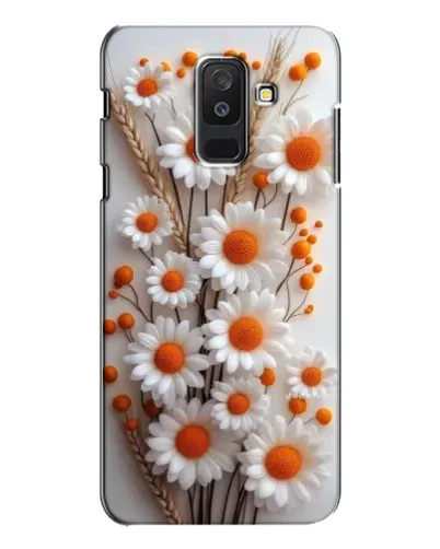 Чехол для Samsung Galaxy A6 Plus 2018 (A605) с картинкой «Белые сухоцветы» Чехол для Samsung Galaxy A6 Plus 2018 (A605) с картинкой «Белые сухоцветы»