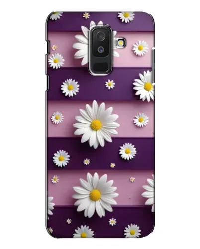 Чехол для Samsung Galaxy A6 Plus 2018 (A605) с картинкой «Ромашки на фиолетовом» Чехол для Samsung Galaxy A6 Plus 2018 (A605) с картинкой «Ромашки на фиолетовом»