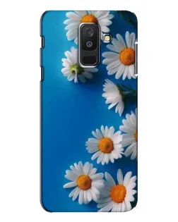Чехол для Samsung Galaxy A6 Plus 2018 (A605) с картинкой «Белоснежные маргаритки»