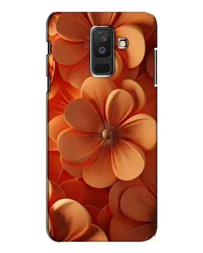 Чехол для Samsung Galaxy A6 Plus 2018 (A605) с картинкой «Оранжевый макро цветок» Чехол для Samsung Galaxy A6 Plus 2018 (A605) с картинкой «Оранжевый макро цветок»