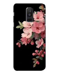 Чехол для Samsung Galaxy A6 Plus 2018 (A605) с картинкой «Розовая ветка сакуры»