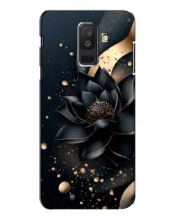 Чехол для Samsung Galaxy A6 Plus 2018 (A605) с картинкой «Черный лотос»