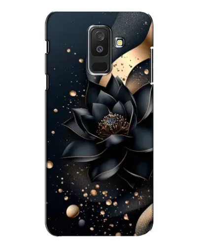 Чехол для Samsung Galaxy A6 Plus 2018 (A605) с картинкой «Черный лотос» Чехол для Samsung Galaxy A6 Plus 2018 (A605) с картинкой «Черный лотос»