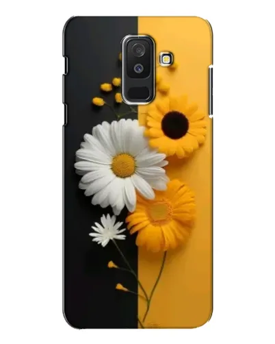 Чехол для Samsung Galaxy A6 Plus 2018 (A605) с картинкой «Подсолнух и ромашка» Чехол для Samsung Galaxy A6 Plus 2018 (A605) с картинкой «Подсолнух и ромашка»