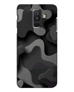 Чехол для Samsung Galaxy A6 Plus 2018 (A605) с картинкой «Темный абстрактный камуфляж» Чехол для Samsung Galaxy A6 Plus 2018 (A605) с картинкой «Темный абстрактный камуфляж»