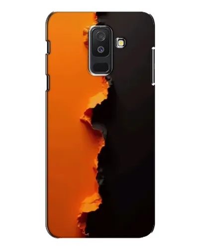 Чехол для Samsung Galaxy A6 Plus 2018 (A605) с картинкой «Оранжевый разлом» Чехол для Samsung Galaxy A6 Plus 2018 (A605) с картинкой «Оранжевый разлом»