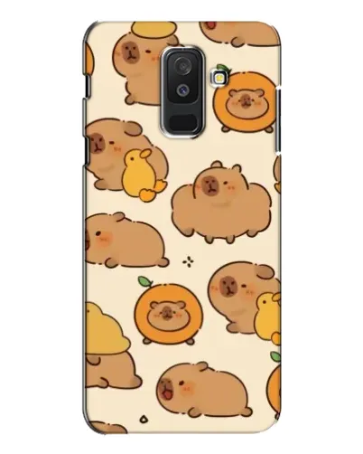 Чохол для Samsung Galaxy A6 Plus 2018 (A605) з картинкою «Капібари з апельсинами» Чохол для Samsung Galaxy A6 Plus 2018 (A605) з картинкою «Капібари з апельсинами»