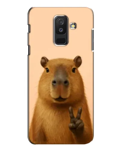 Чохол для Samsung Galaxy A6 Plus 2018 (A605) з картинкою «Капібара вікторія» Чохол для Samsung Galaxy A6 Plus 2018 (A605) з картинкою «Капібара вікторія»