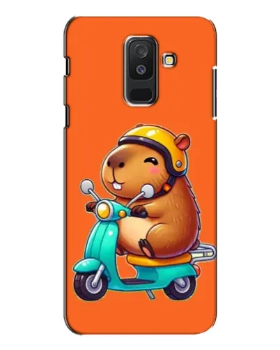 Чохол для Samsung Galaxy A6 Plus 2018 (A605) з картинкою «Капібара на скутері» Чохол для Samsung Galaxy A6 Plus 2018 (A605) з картинкою «Капібара на скутері»