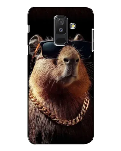 Чохол для Samsung Galaxy A6 Plus 2018 (A605) з картинкою «Капібара золотий ланцюг» Чохол для Samsung Galaxy A6 Plus 2018 (A605) з картинкою «Капібара золотий ланцюг»