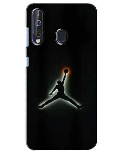 Чехол для Samsung Galaxy A60 2019 (A605F) с картинкой «Jordan Gradient Logo»
