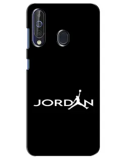 Чехол для Samsung Galaxy A60 2019 (A605F) с картинкой «Jordan White Logo» Чехол для Samsung Galaxy A60 2019 (A605F) с картинкой «Jordan White Logo»