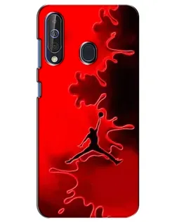 Чехол для Samsung Galaxy A60 2019 (A605F) с картинкой «Jordan Red Smoke» Чехол для Samsung Galaxy A60 2019 (A605F) с картинкой «Jordan Red Smoke»