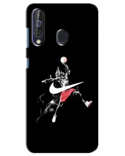 Чехол для Samsung Galaxy A60 2019 (A605F) с картинкой «Jordan Jumpman» Чехол для Samsung Galaxy A60 2019 (A605F) с картинкой «Jordan Jumpman»