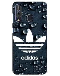 Чехол для Samsung Galaxy A60 2019 (A605F) с картинкой «Adidas Trefoil Blue»