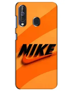 Чехол для Samsung Galaxy A60 2019 (A605F) с картинкой «Оранжевый драйв Nike»