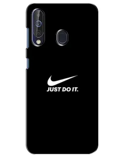 Чехол для Samsung Galaxy A60 2019 (A605F) с картинкой «Минимализм от Nike»