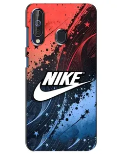Чехол для Samsung Galaxy A60 2019 (A605F) с картинкой «Градиентный принт Найк»