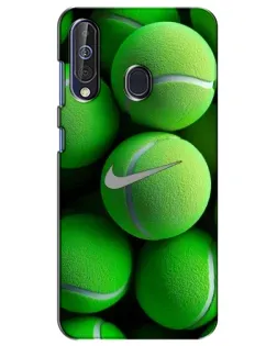 Чехол для Samsung Galaxy A60 2019 (A605F) с картинкой «Теннисные мячи Найк»
