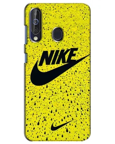 Чехол для Samsung Galaxy A60 2019 (A605F) с картинкой «Желтый текстурный Nike» Чехол для Samsung Galaxy A60 2019 (A605F) с картинкой «Желтый текстурный Nike»
