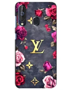 Чехол для Samsung Galaxy A60 2019 (A605F) с картинкой «Цветочный Louis Vuitton»