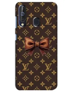 Чехол для Samsung Galaxy A60 2019 (A605F) с картинкой «LV с бантом»