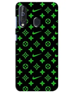 Чехол для Samsung Galaxy A60 2019 (A605F) с картинкой «Неоновый принт LV»