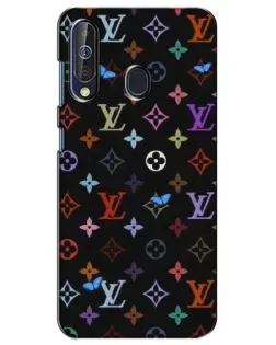 Чехол для Samsung Galaxy A60 2019 (A605F) с картинкой «Цветная монограмма LV»