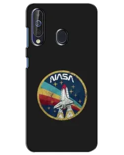 Чехол для Samsung Galaxy A60 2019 (A605F) с картинкой «NASA — эмблема миссии»