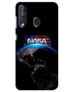 Чехол для Samsung Galaxy A60 2019 (A605F) с картинкой «Земля из космоса NASA»