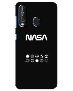 Чехол для Samsung Galaxy A60 2019 (A605F) с картинкой «NASA — технический принт»