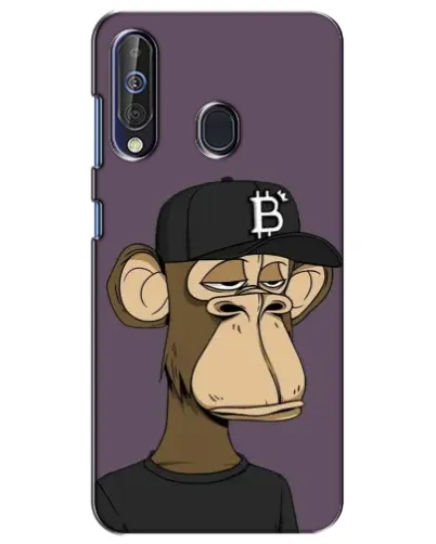 Чехол для Samsung Galaxy A60 2019 (A605F) с картинкой «Bored Ape в кепке»