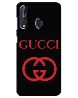 Чехол для Samsung Galaxy A60 2019 (A605F) с картинкой «Gucci — красный логотип» Чехол для Samsung Galaxy A60 2019 (A605F) с картинкой «Gucci — красный логотип»