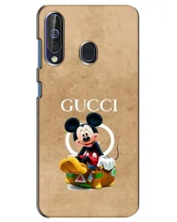 Чехол для Samsung Galaxy A60 2019 (A605F) с картинкой «Микки Маус Gucci — крафт» Чехол для Samsung Galaxy A60 2019 (A605F) с картинкой «Микки Маус Gucci — крафт»