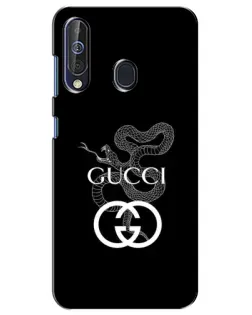 Чехол для Samsung Galaxy A60 2019 (A605F) с картинкой «Gucci — серебряная змея» Чехол для Samsung Galaxy A60 2019 (A605F) с картинкой «Gucci — серебряная змея»
