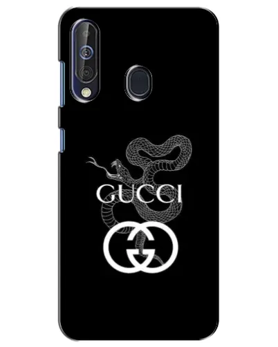 Чехол для Samsung Galaxy A60 2019 (A605F) с картинкой «Gucci — серебряная змея»