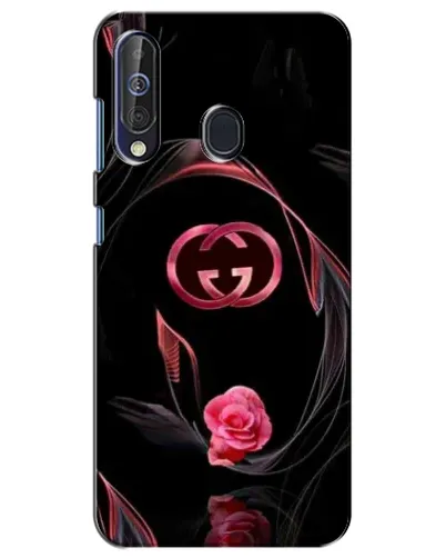 Чехол для Samsung Galaxy A60 2019 (A605F) с картинкой «Gucci — неоновая роза»