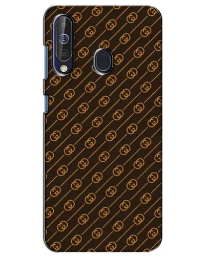 Чехол для Samsung Galaxy A60 2019 (A605F) с картинкой «Gucci — золотые диагонали»