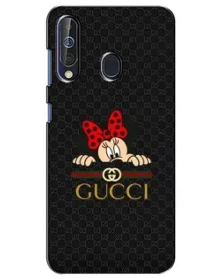 Чехол для Samsung Galaxy A60 2019 (A605F) с картинкой «Минни Маус Gucci — черный» Чехол для Samsung Galaxy A60 2019 (A605F) с картинкой «Минни Маус Gucci — черный»