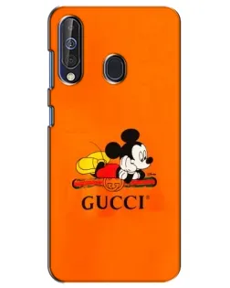 Чехол для Samsung Galaxy A60 2019 (A605F) с картинкой «Микки Маус Gucci — оранж» Чехол для Samsung Galaxy A60 2019 (A605F) с картинкой «Микки Маус Gucci — оранж»