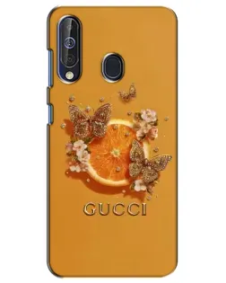 Чехол для Samsung Galaxy A60 2019 (A605F) с картинкой «Gucci — золотые бабочки» Чехол для Samsung Galaxy A60 2019 (A605F) с картинкой «Gucci — золотые бабочки»