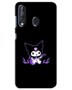 Чехол для Samsung Galaxy A60 2019 (A605F) с картинкой «Электрическая Kuromi» Чехол для Samsung Galaxy A60 2019 (A605F) с картинкой «Электрическая Kuromi»