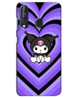 Чехол для Samsung Galaxy A60 2019 (A605F) с картинкой «Kuromi и фиолетовые сердца» Чехол для Samsung Galaxy A60 2019 (A605F) с картинкой «Kuromi и фиолетовые сердца»