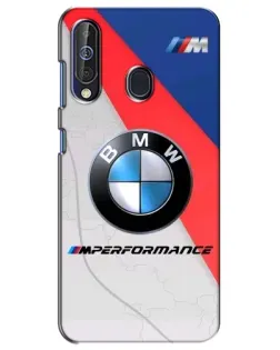 Чехол для Samsung Galaxy A60 2019 (A605F) с картинкой «BMW Performance стиль»