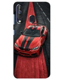 Чехол для Samsung Galaxy A60 2019 (A605F) с картинкой «BMW на красной дорожке»
