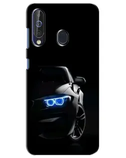 Чехол для Samsung Galaxy A60 2019 (A605F) с картинкой «BMW — ночной взгляд»
