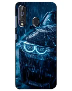 Чехол для Samsung Galaxy A60 2019 (A605F) с картинкой «BMW под дождем»